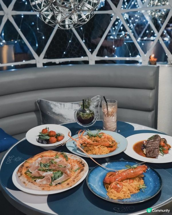 尖沙咀｜浪漫感滿分的藍色星空主題餐廳😍💙