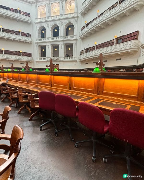 澳洲墨爾本打卡位：維多利亞洲立圖書館