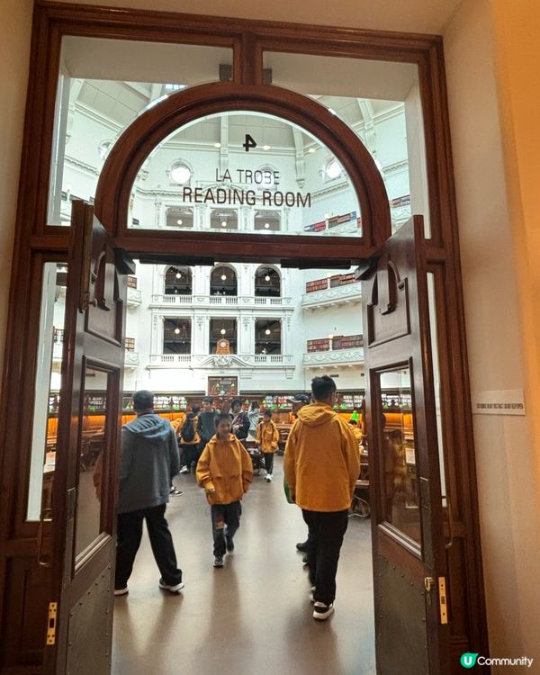 澳洲墨爾本打卡位：維多利亞洲立圖書館