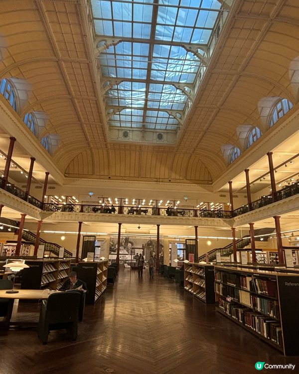澳洲墨爾本打卡位：維多利亞洲立圖書館