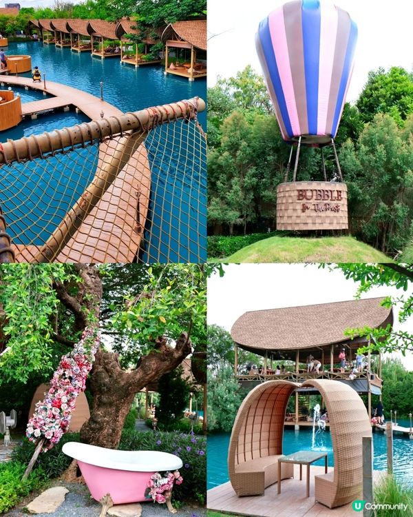 Bubble in the forest Café 🏖🛖