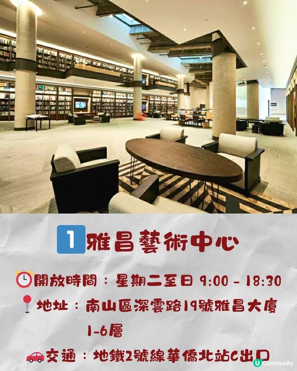 深圳6大必打卡圖書館📖霍格華茲圖書館/世界最大藝術書牆‼️