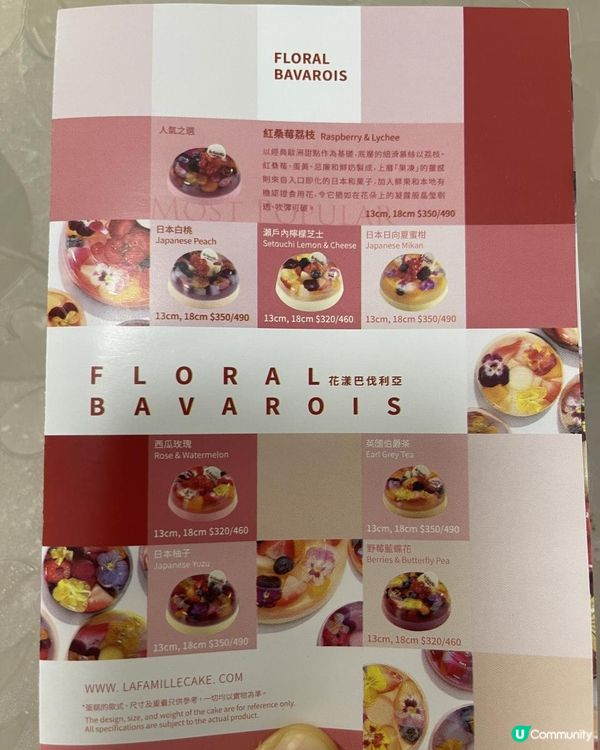 🎂《La Famille》Bavarois🎂