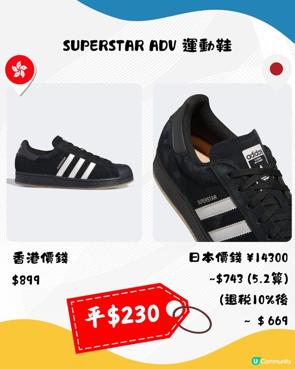 日本65折買adidas‼️12鞋款推介🌟平近$700附優惠券
