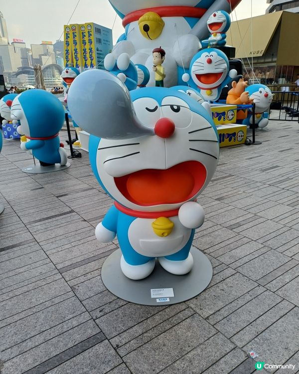 多啦A夢戶外免費展