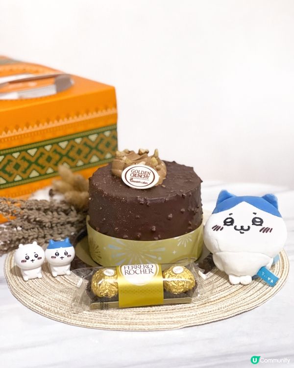 💛金莎控必試😋!巨大化金莎朱古力蛋糕！