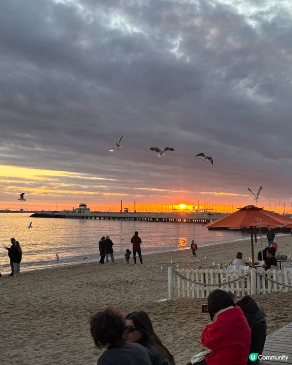 必去！！！墨爾本海灘餐廳睇日落