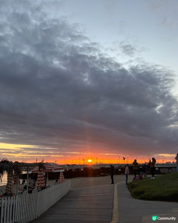 必去！！！墨爾本海灘餐廳睇日落