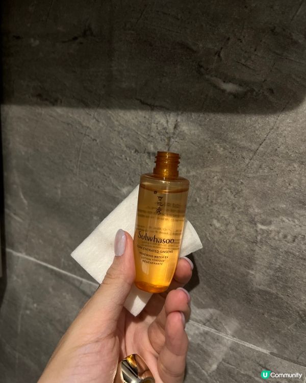 人蔘雪花秀爽膚水試用感