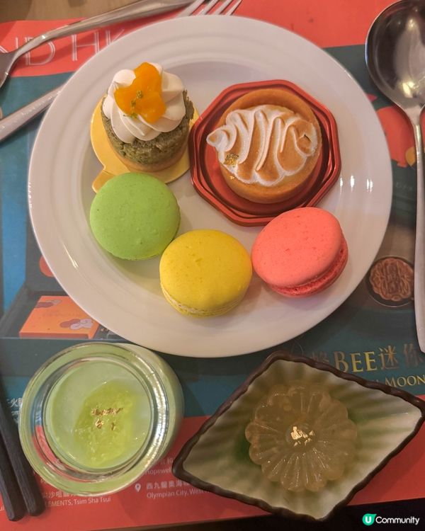 【維港景色下的自助餐】