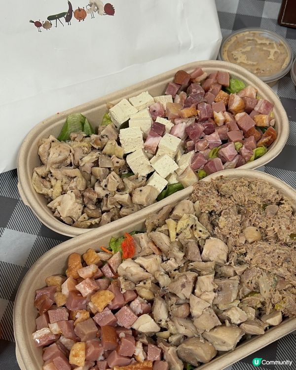 🇭🇰寶藏高蛋白質健身之選🏋🏻‍♂️性價比高大份自選沙律🥗