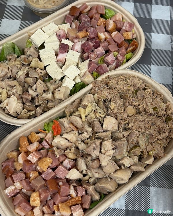 🇭🇰寶藏高蛋白質健身之選🏋🏻‍♂️性價比高大份自選沙律🥗