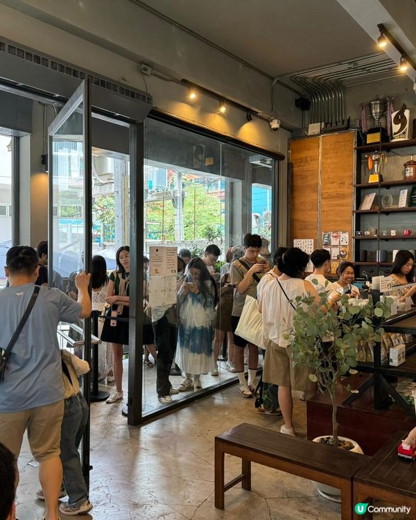 泰國冠軍咖啡店☕️人山人海🔥