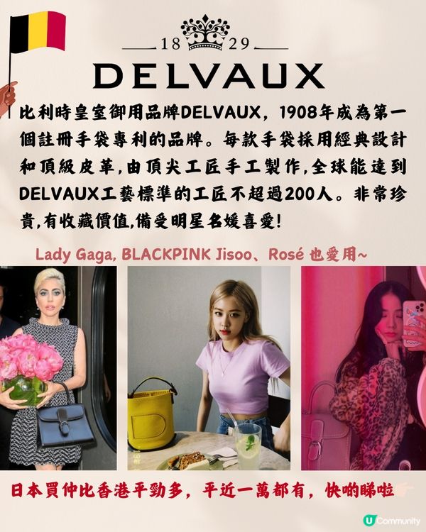 日本買DELVAUX平近1萬😍13款貴婦手袋銀包推介‼️