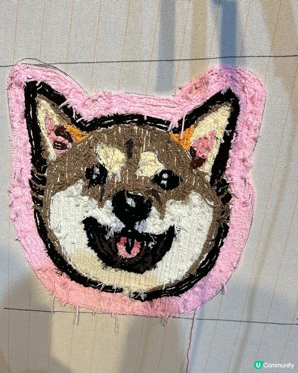 爸爸親手整嘅地氈🦊