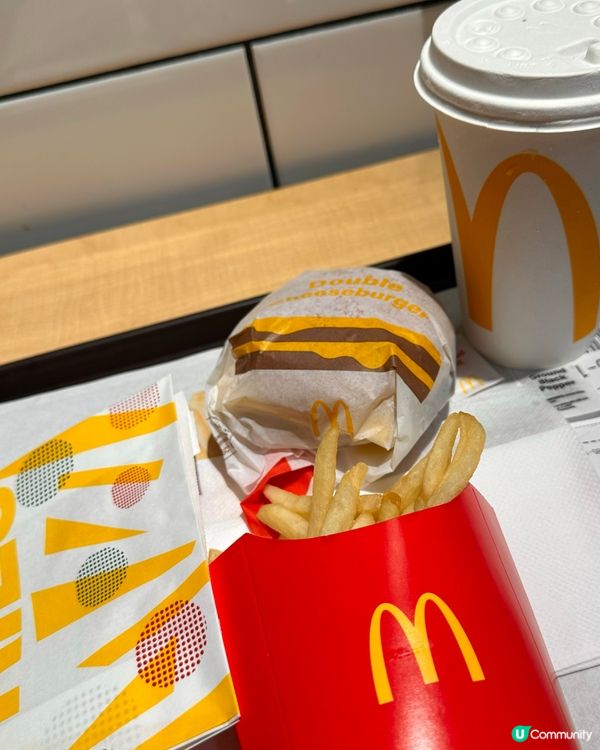 麥當勞雙層芝士孖寶餐$36優惠