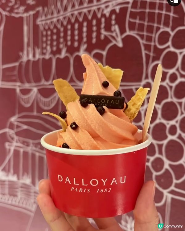 DALLOYAU「真 • 西瓜軟雪糕」限時買一送一‼️