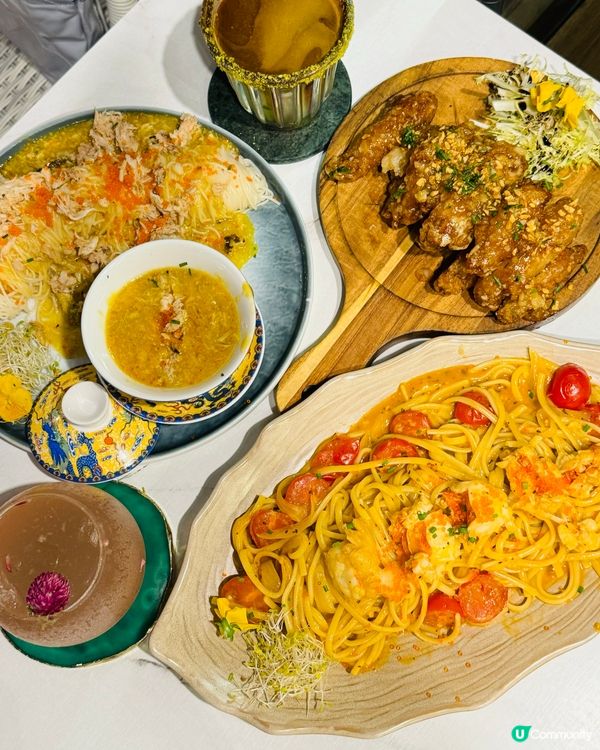 《期間限定》·生拆蟹粉拌麵🦀