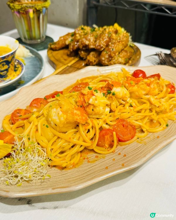 《期間限定》·生拆蟹粉拌麵🦀