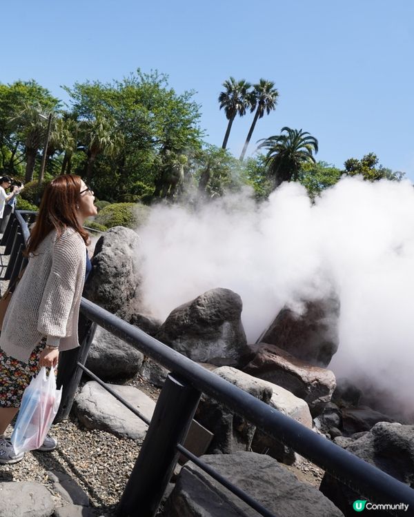 別府地獄奇景！海地獄藍得似冰🧊