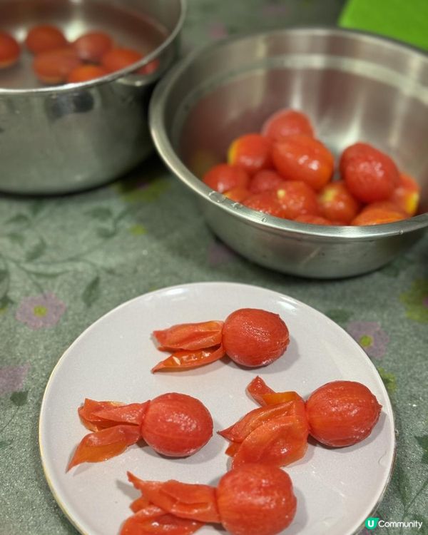 自家製冰凍話梅蕃茄仔🍅