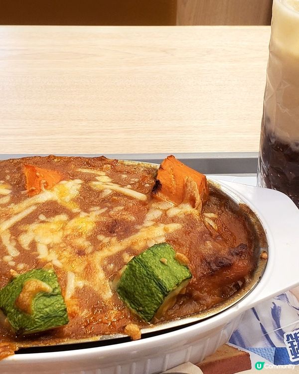 今晚自己食晚餐，大家樂鰻鰻魚焗飯+紅豆冰😋