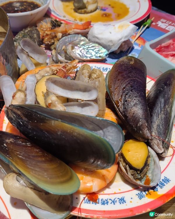 今次黎深圳的?火碼頭放題，牛肉都好味及靚，海鮮全部新鮮即撈仲...