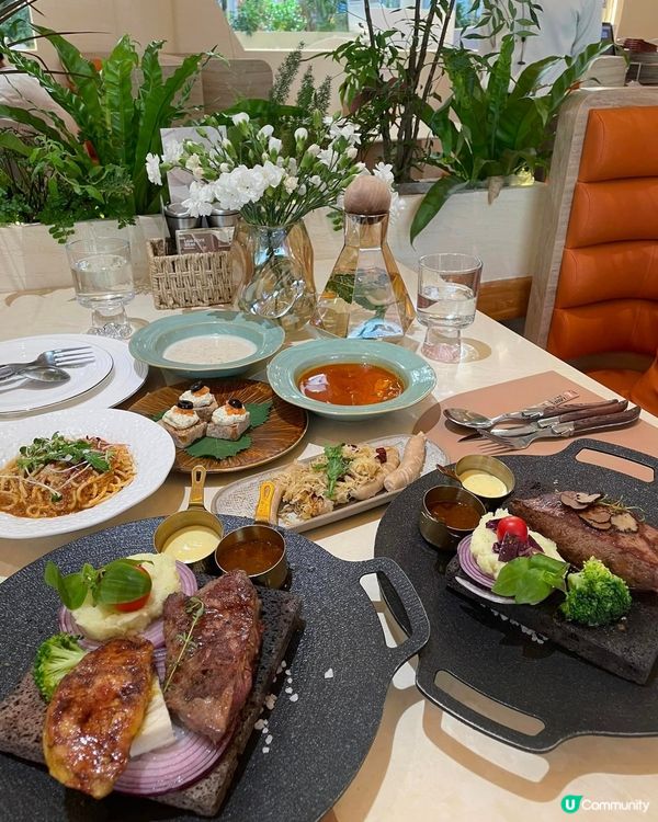 其實返深圳食西餐都幾正,呢間係kkoneLares樂瑞西熱岩...