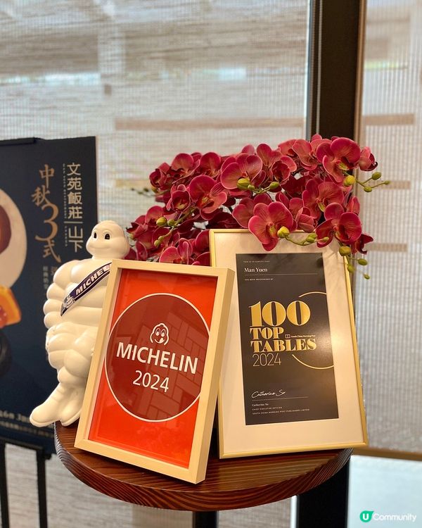 隱藏在屋苑商場的米芝蓮中菜廳🤍