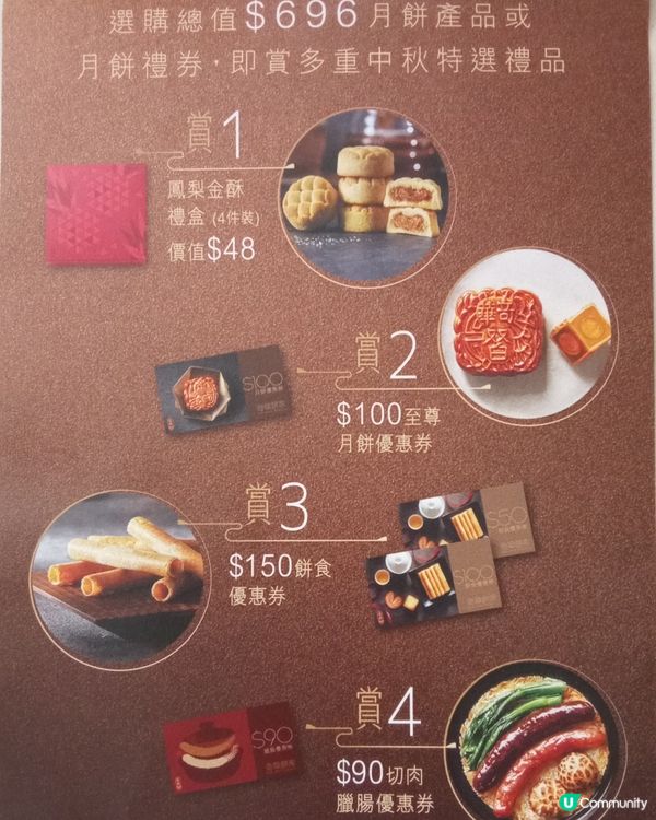 奇華月餅八折優惠