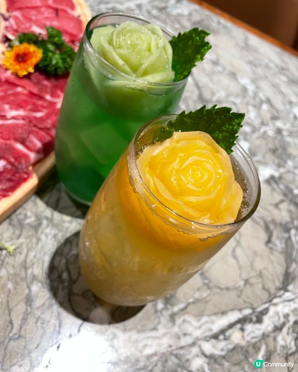 打卡火鍋，靚靚牛奶玫瑰鍋