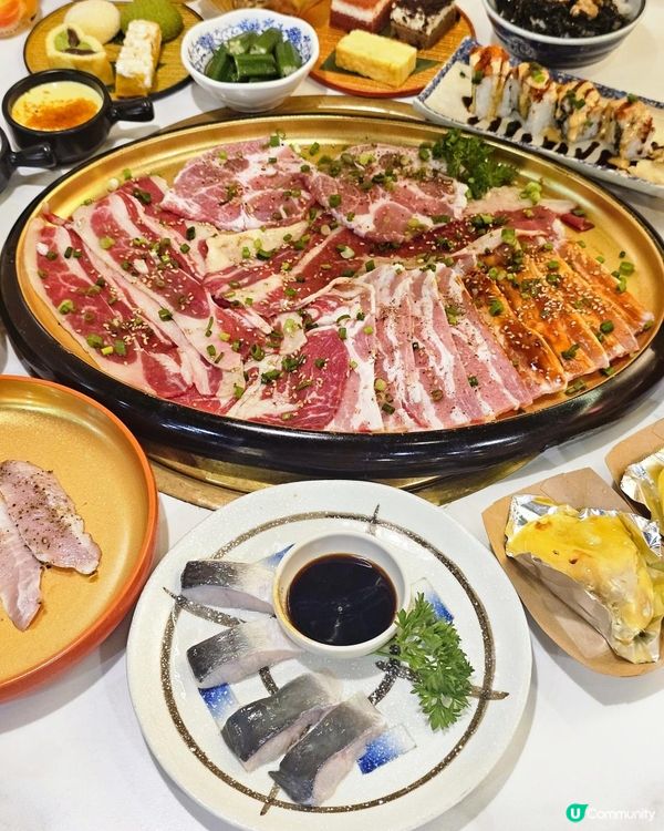 📍深圳必吃. 黃牛、榴槤放題~拾也．和牛．海鮮．燒肉放題