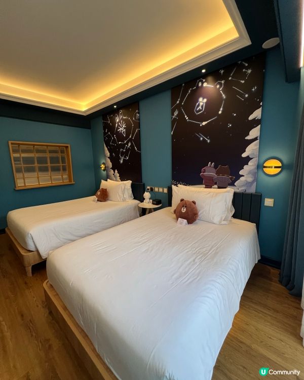 So Cute🐻LINE FRIENDS BROWN主題房❤️