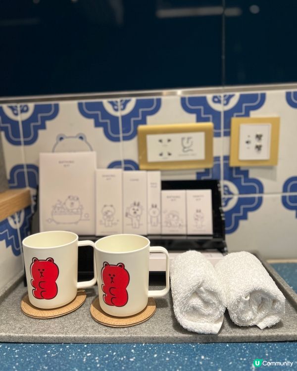 So Cute🐻LINE FRIENDS BROWN主題房❤️