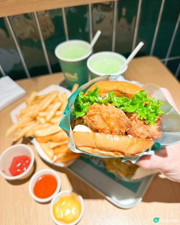 超正爆脆炸雞burger