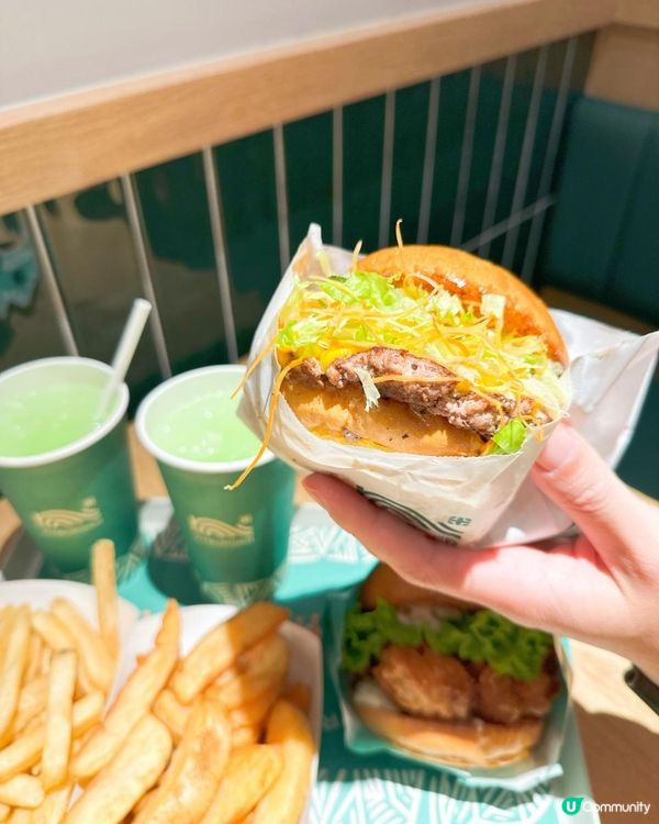 超正爆脆炸雞burger