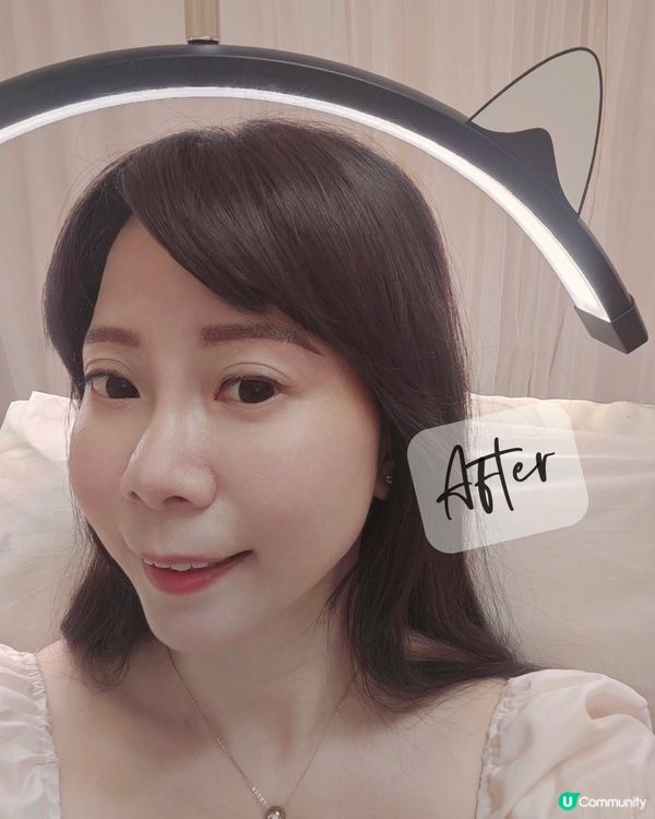 終於有返條眉毛啦💗聽到微笑劍后話自己無眉娘~哈哈我真係身同感...