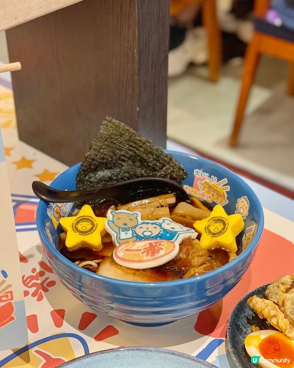 銅鑼灣🩵超可愛大口仔主題拉麵店