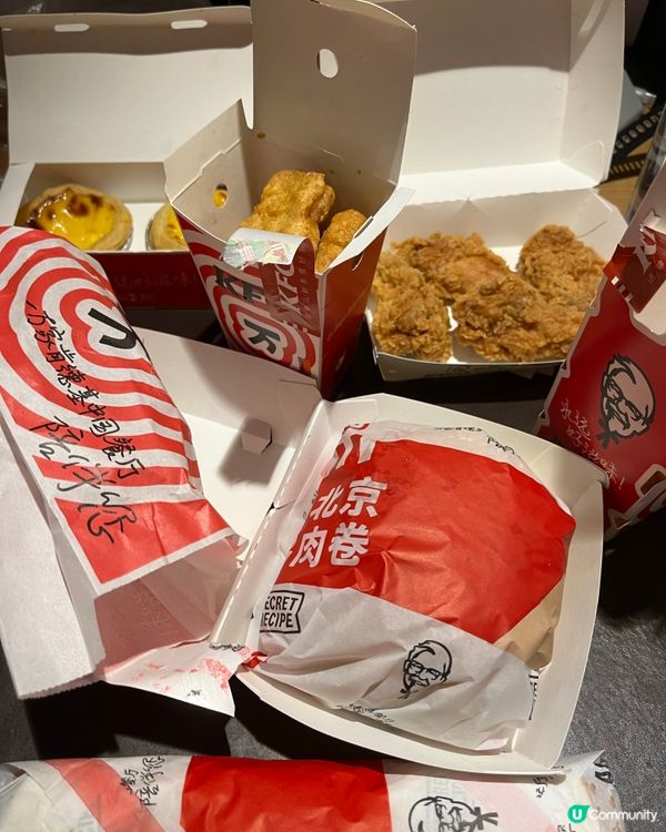 深圳KFC埋單hkd$91