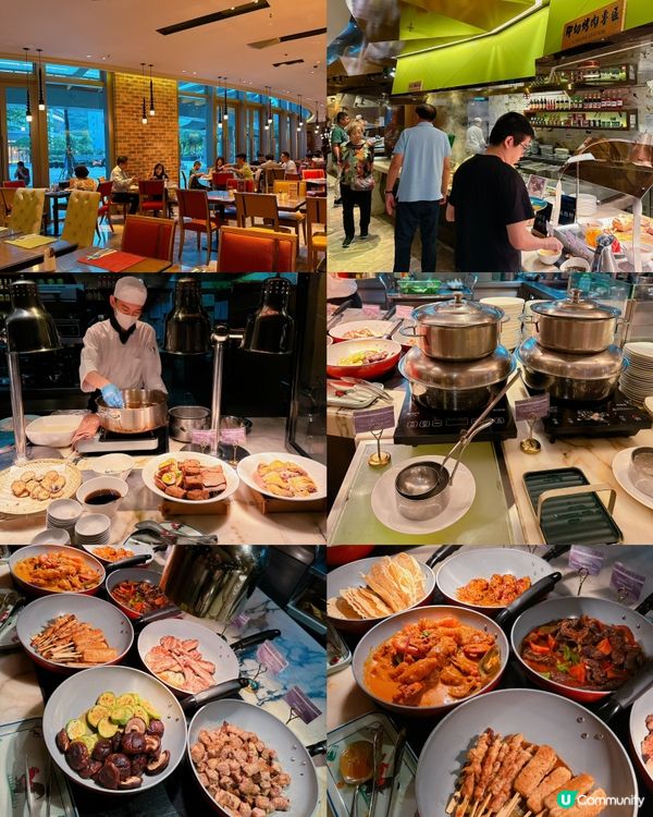 食自助餐啦！😋 九龍東皇冠假日酒店尚廚任食任飲！