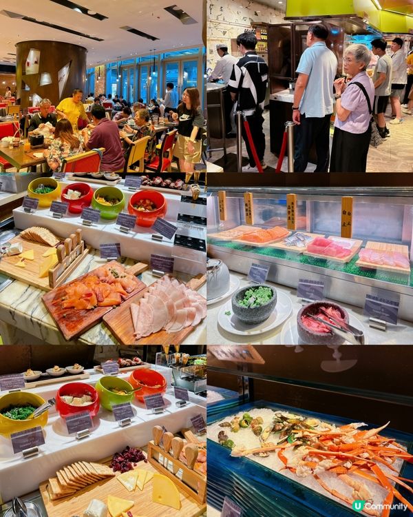 食自助餐啦！😋 九龍東皇冠假日酒店尚廚任食任飲！