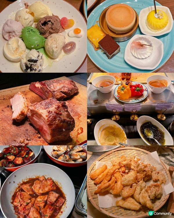 食自助餐啦！😋 九龍東皇冠假日酒店尚廚任食任飲！