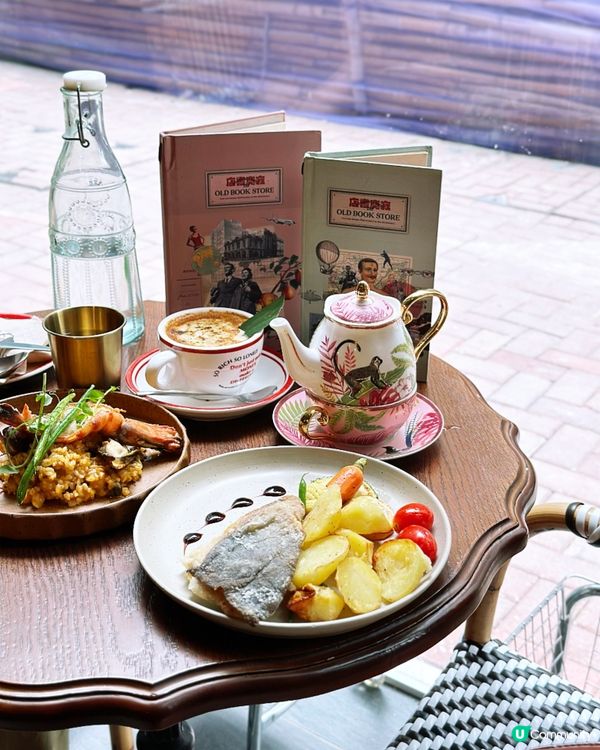 復古風玩味書店•打卡一流•性價比高•抵食午市套餐