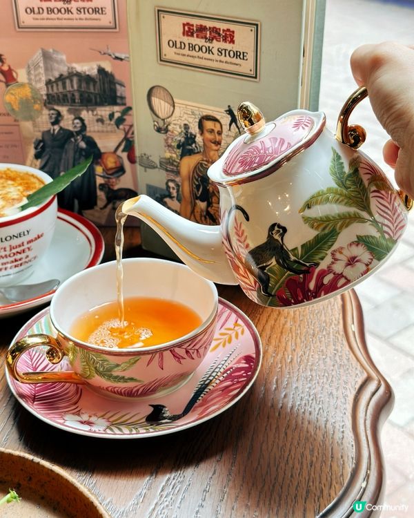 復古風玩味書店•打卡一流•性價比高•抵食午市套餐