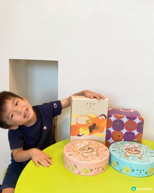 每年既中秋節, 媽媽一定會入手🐰東海堂招牌兔仔形狀流心奶黃月...