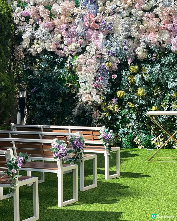 唯美花系輕婚禮場地