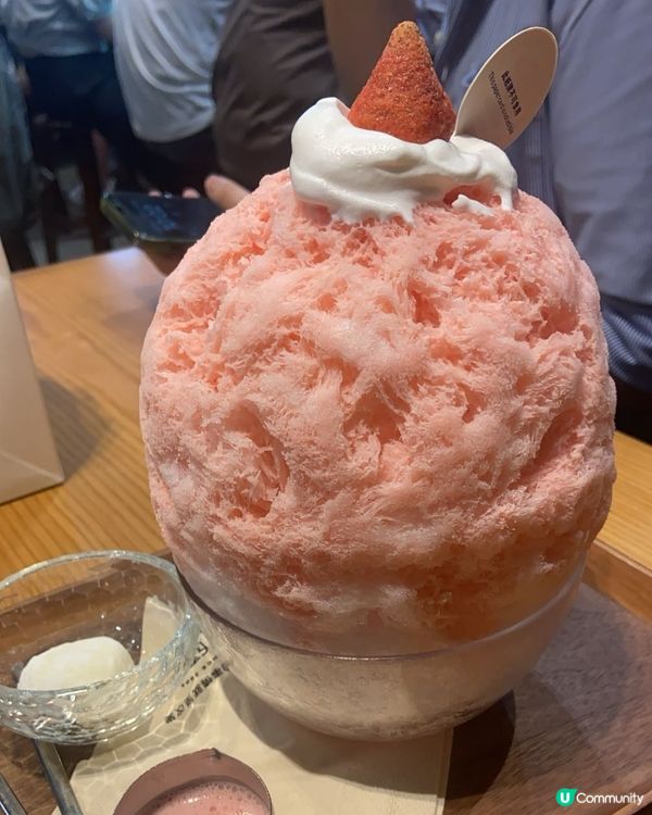 銅鑼灣人氣綿綿冰