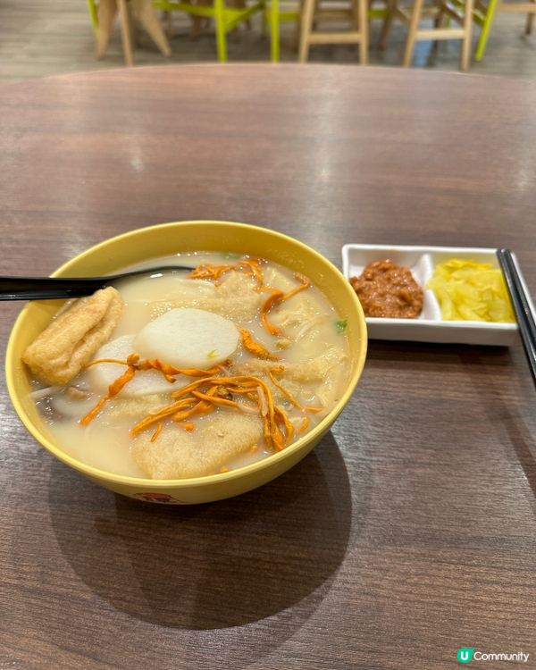 Green Monday🥬譚仔素小橋米線配蟲草花素湯☺️