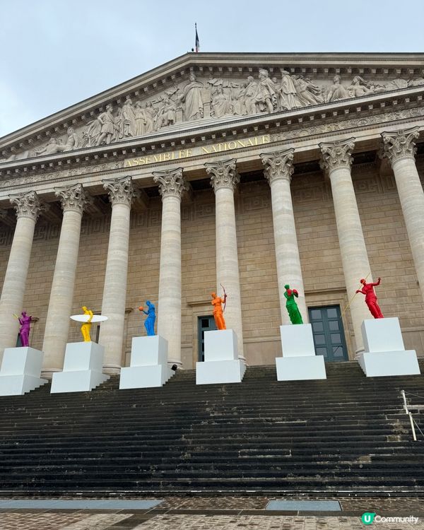 巴黎奧運限定藝術裝置🇫🇷
