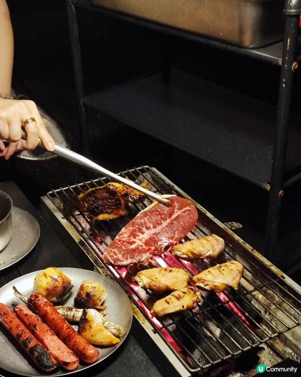 銅鑼灣鬧市隱世2千呎室花園酒吧BBQ 🍹🥂